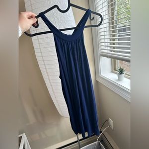 NWT Nordstrom Loft Outlet Blue Tank Top Blouse